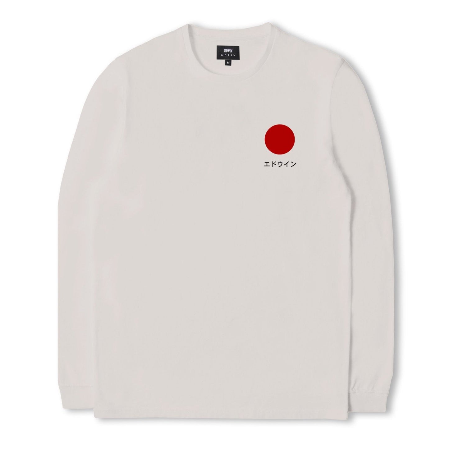 Edwin Japanese Sun LS T-Shirt - Silver
