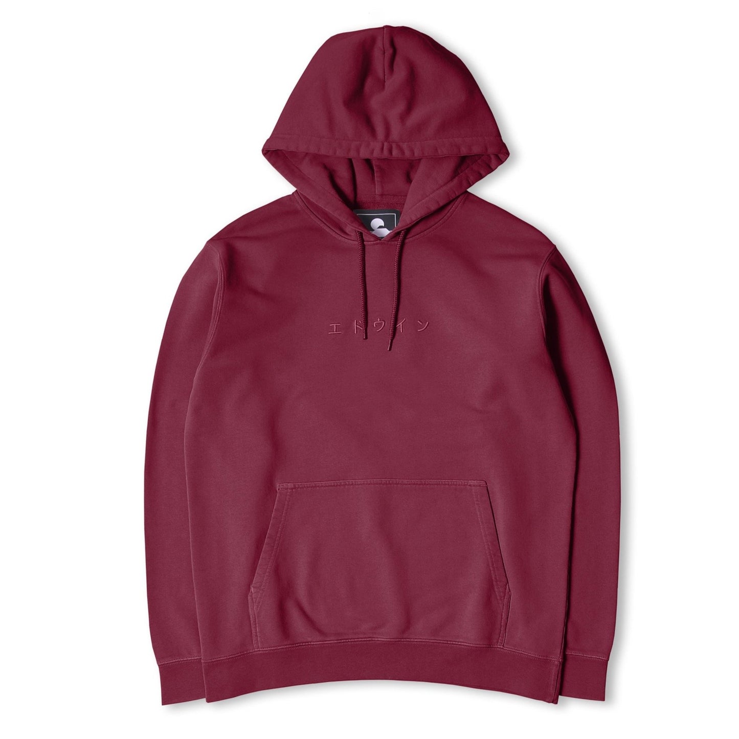Edwin Katakana Hoodie - Plum Pie