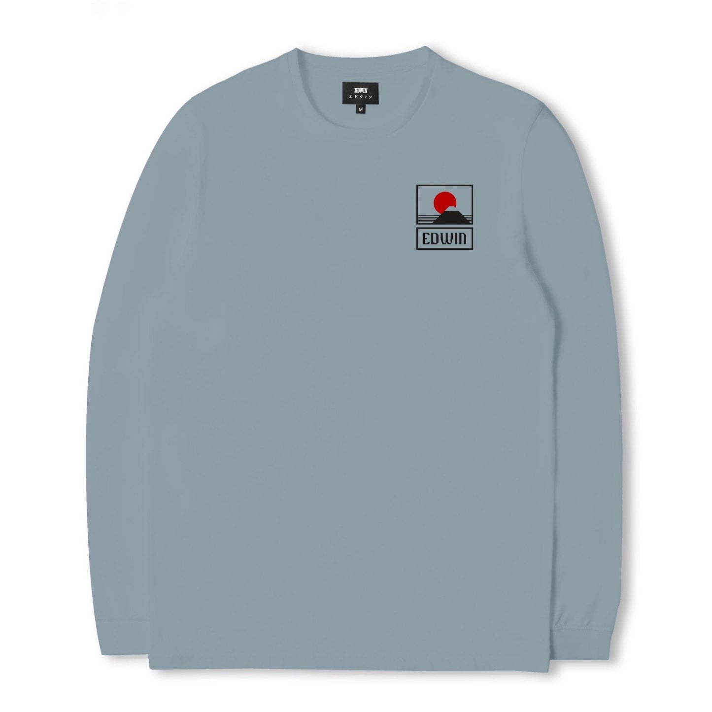 Edwin Sunset On Mt Fuji LS T-Shirt - Tarmac