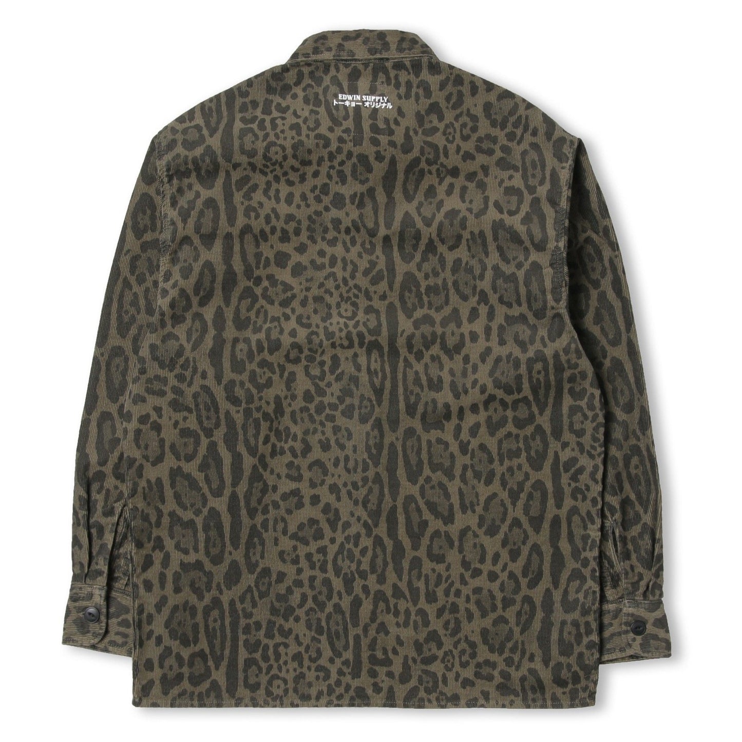 Edwin Valentine Cord Shirt - Leopard