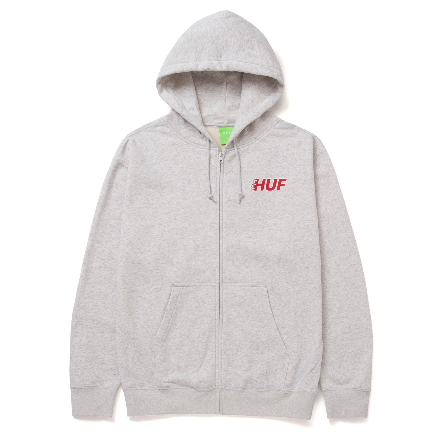 HUF Enforcer Full Zip Hoodie - Athletic Heather