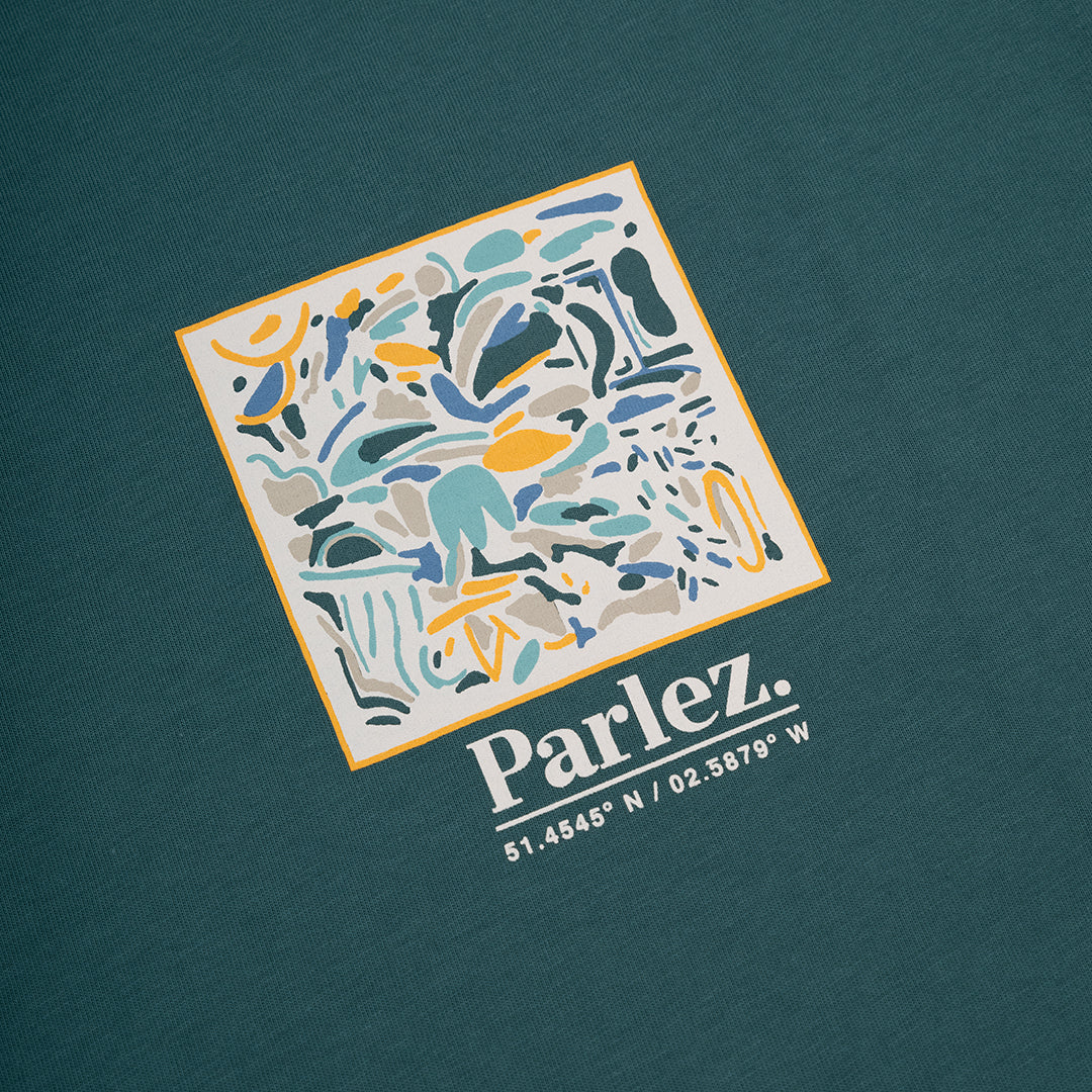 PARLEZ Exemplar OS T-Shirt - Pacific Green