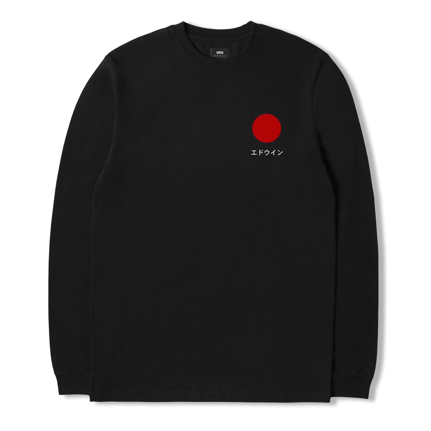 Edwin Japanese Sun LS T-Shirt - Black