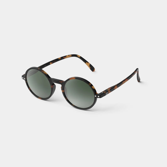 IZIPIZI #G Sun Glasses - Tortoise Green Lenses