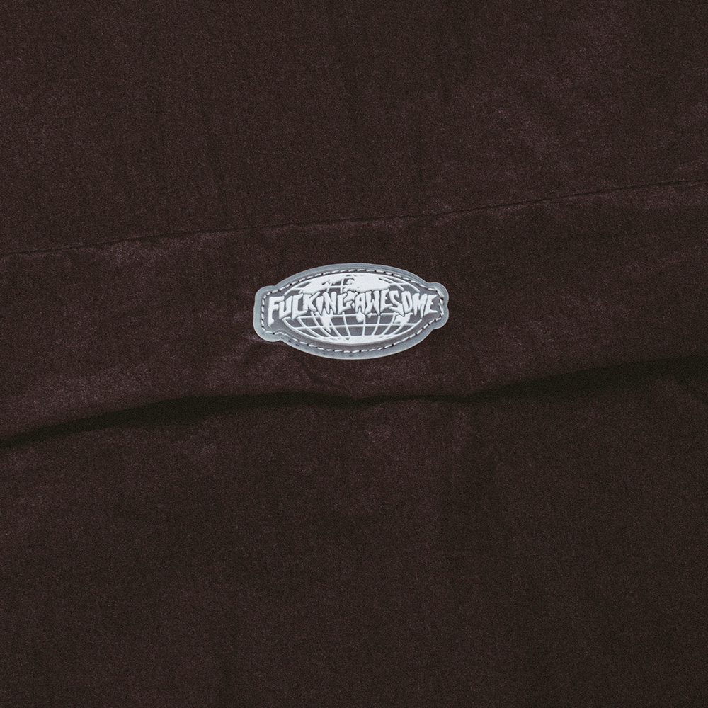 FA Crinckle Nylon Anorak - Black