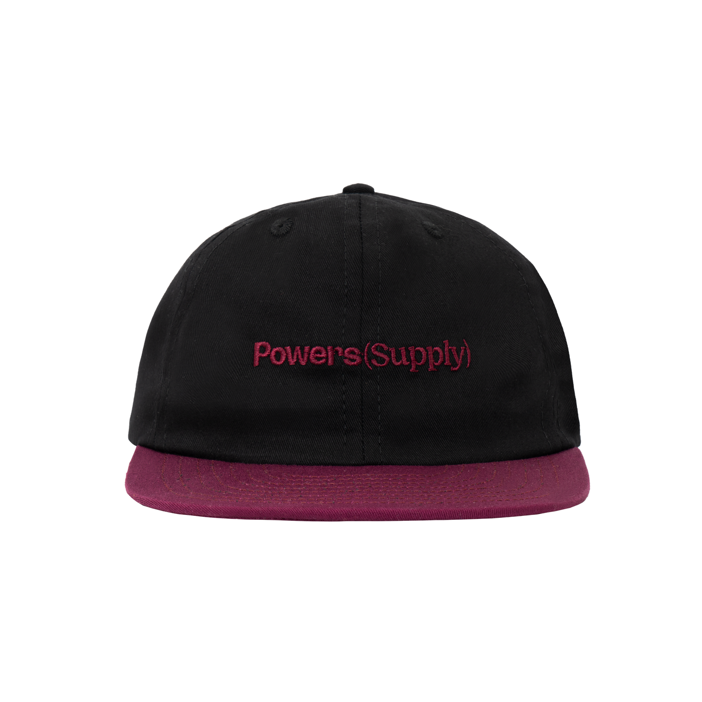 Powers (Supply) New Logo 6-Panel Cap - Plum
