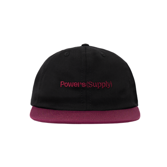 Powers (Supply) New Logo 6-Panel Cap - Plum