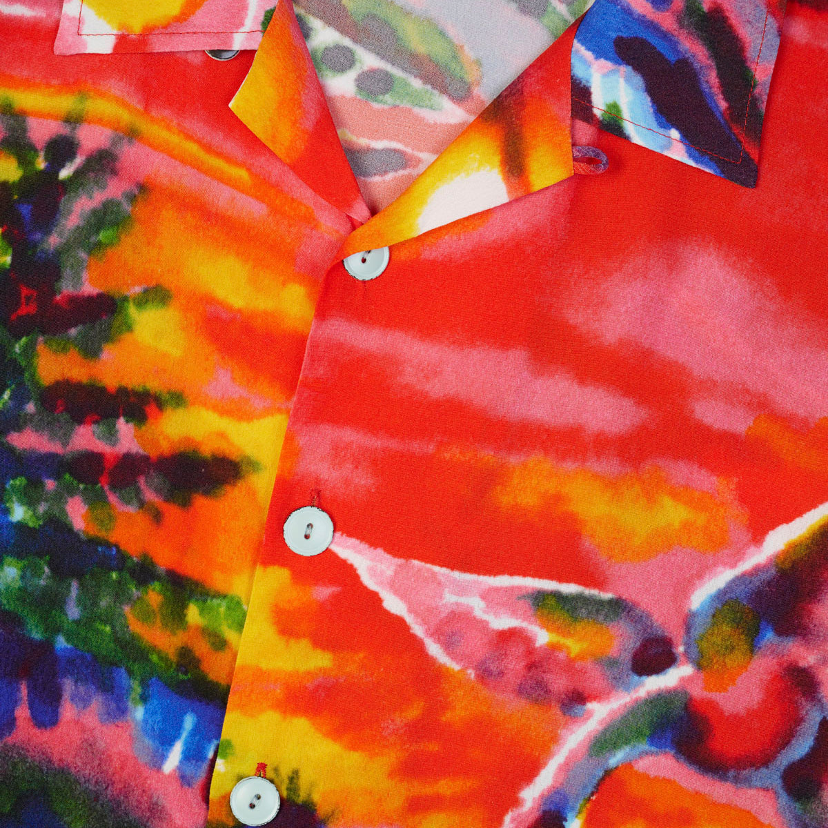 Brain Dead Jul. Q "Forgotten Forest" Shirt - Red