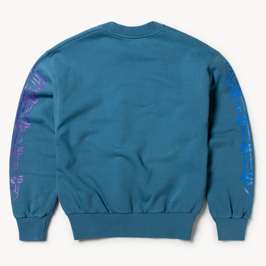 Aries Arise Column Sweatshirt - Oil Slick