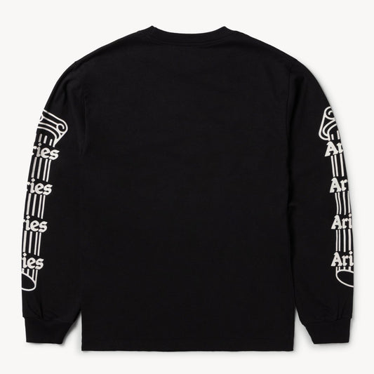Aries Arise Energy LS T-Shirt - Black