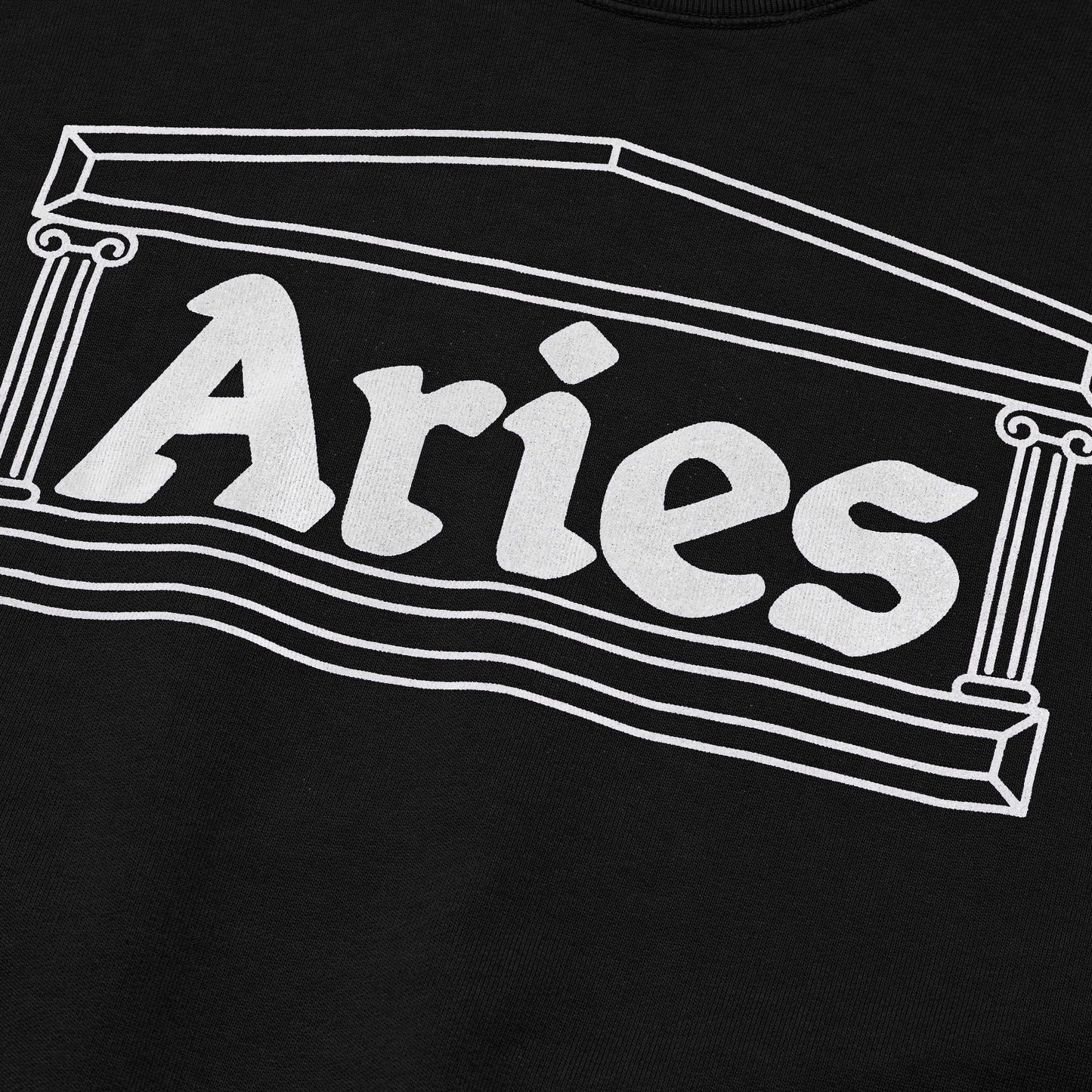 Aries Arise Column Sweatshirt - Black