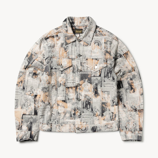 Aries Arise Santino Trucker Jacket - Multi