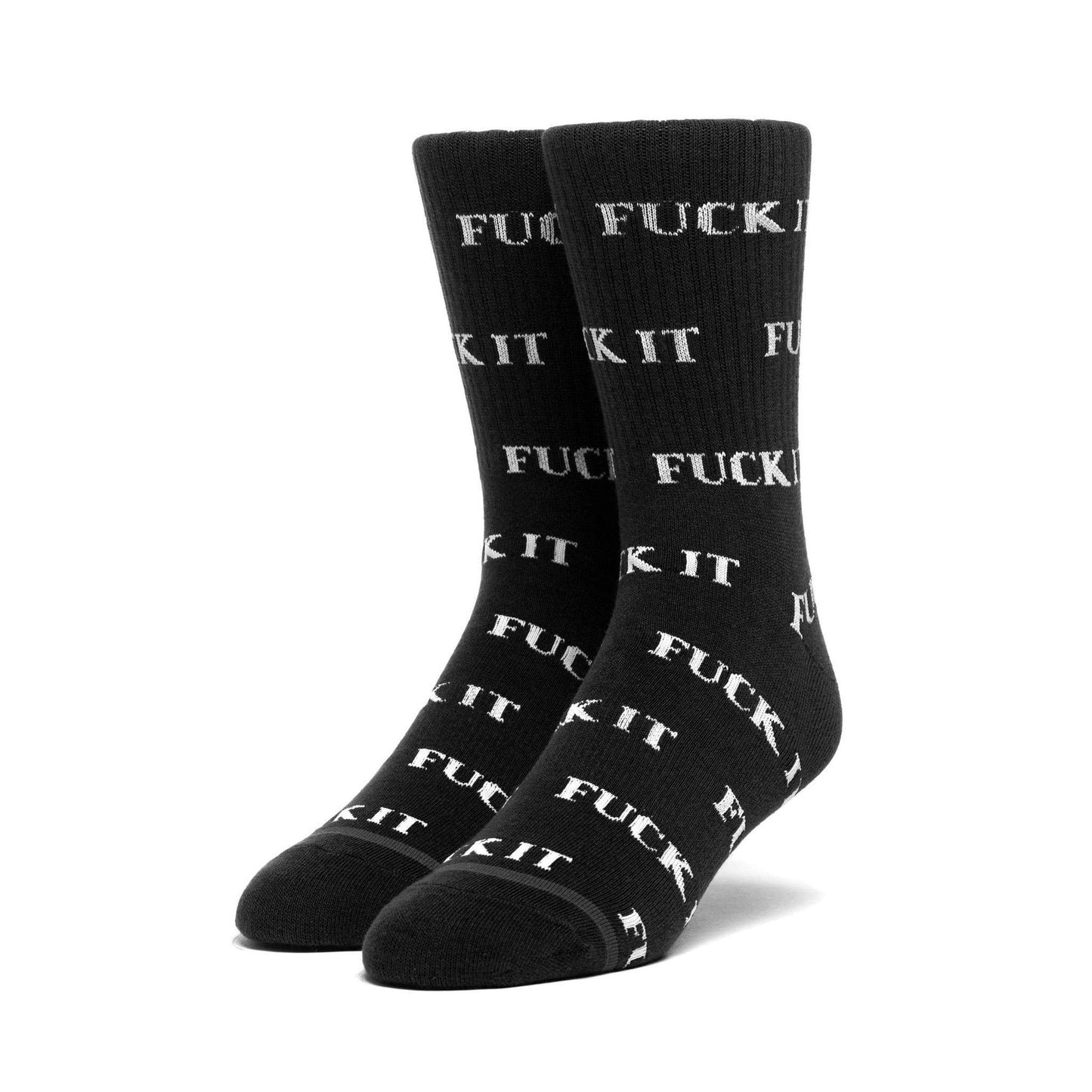 HUF Fuck It Sock - Black