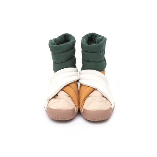 Suicoke Futon Hi Shoe - Green Beige