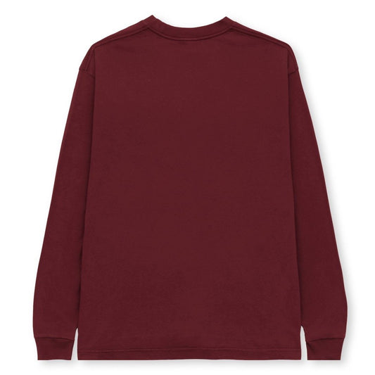 Brain Dead Brain Roots LS T-Shirt - Maroon