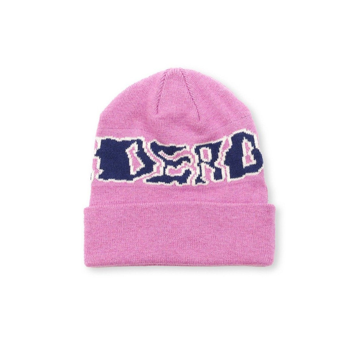 Brain Dead Prehistoric Logo Wool Beanie - Navy