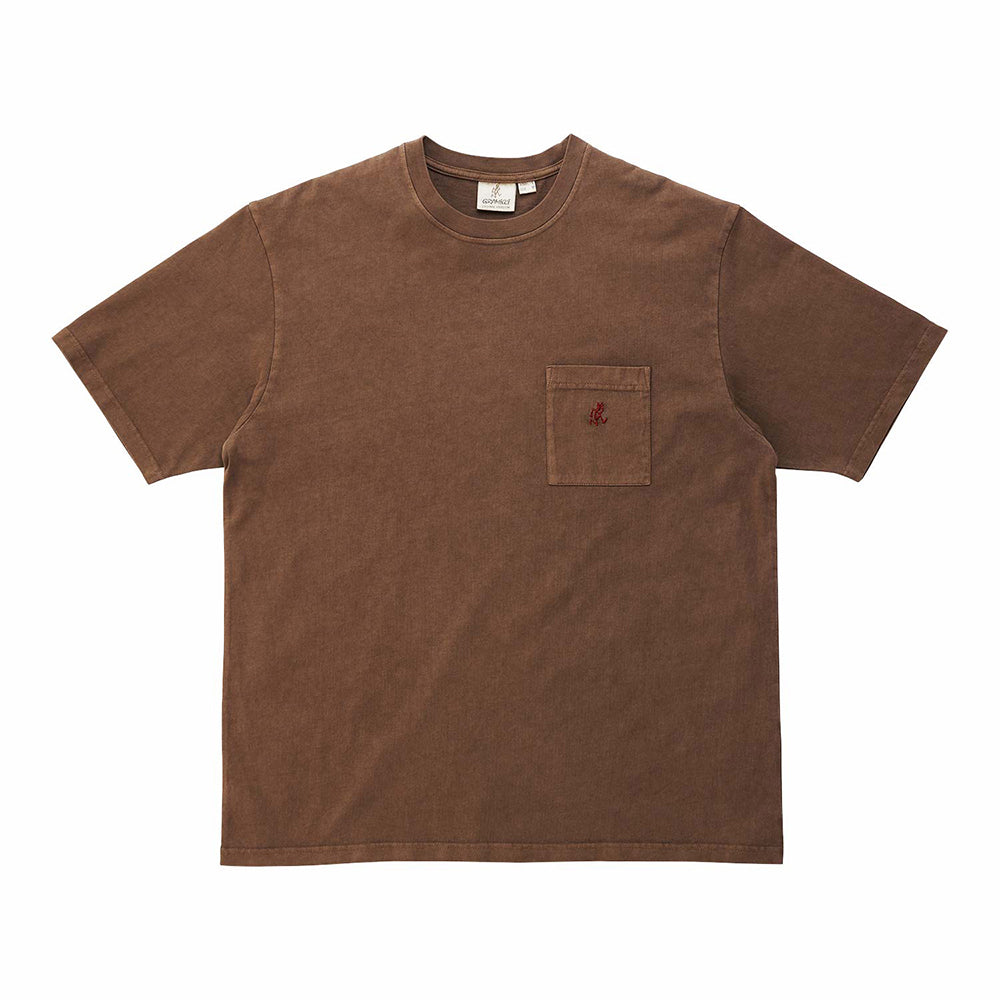 Gramicci One Point Tee - Brown Pigment