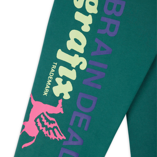 Brain Dead Grafix Sweatpant - Emerald