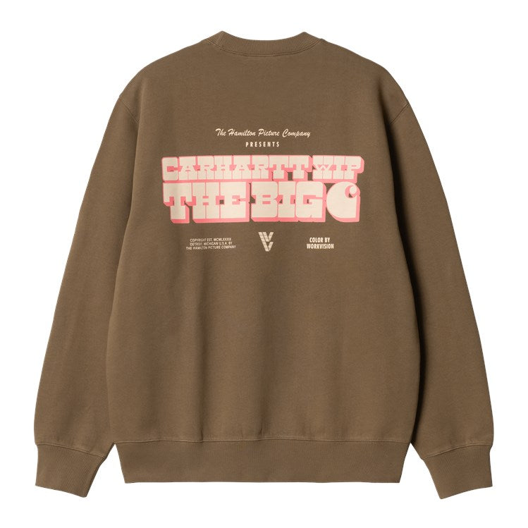 Carhartt WIP Greatest Flicks Sweat - Coconut