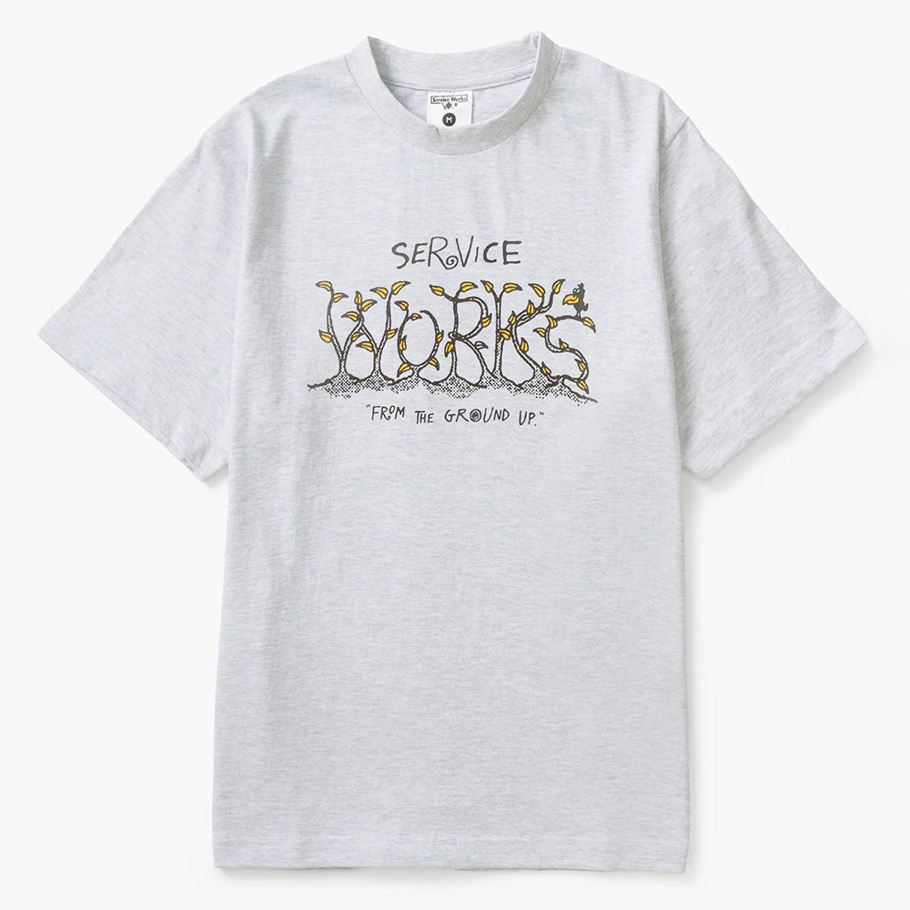 Service Works Ground Up Tee - Ash