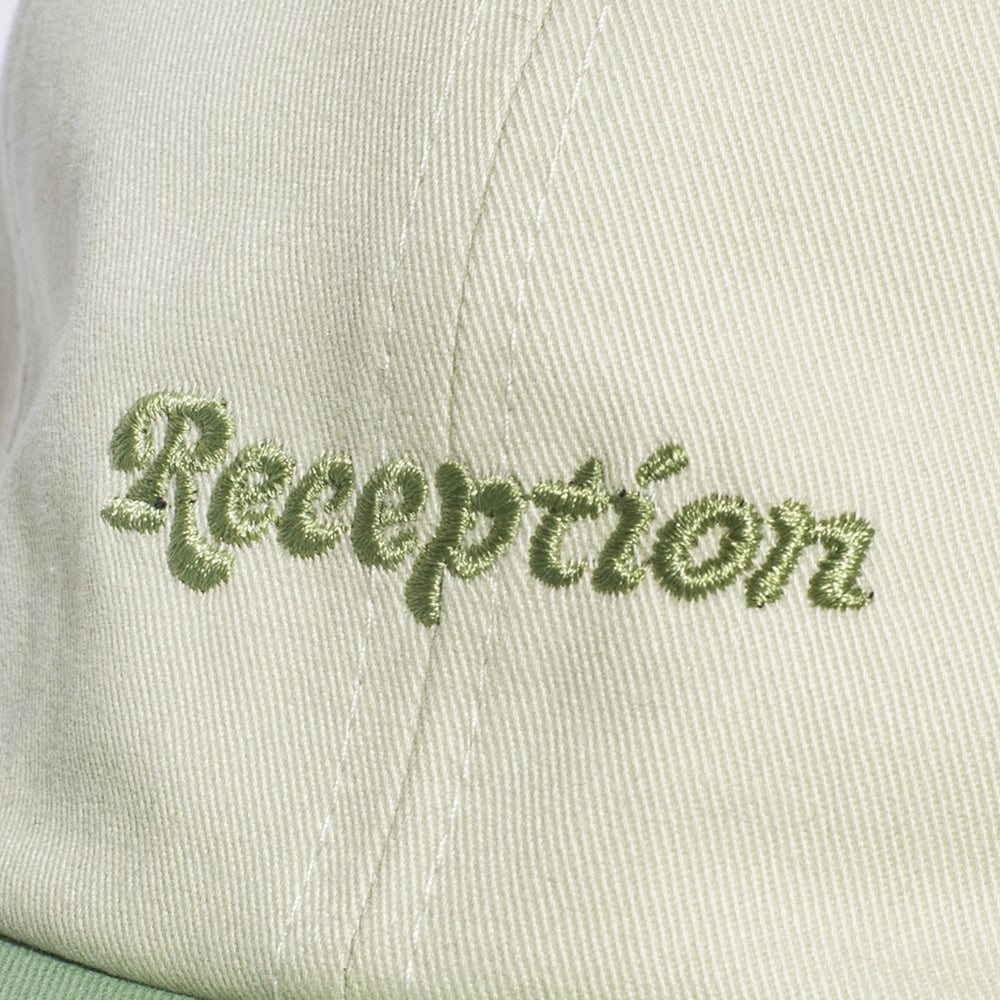Reception Classic Logo 6 Panel Cap - Smoke Green