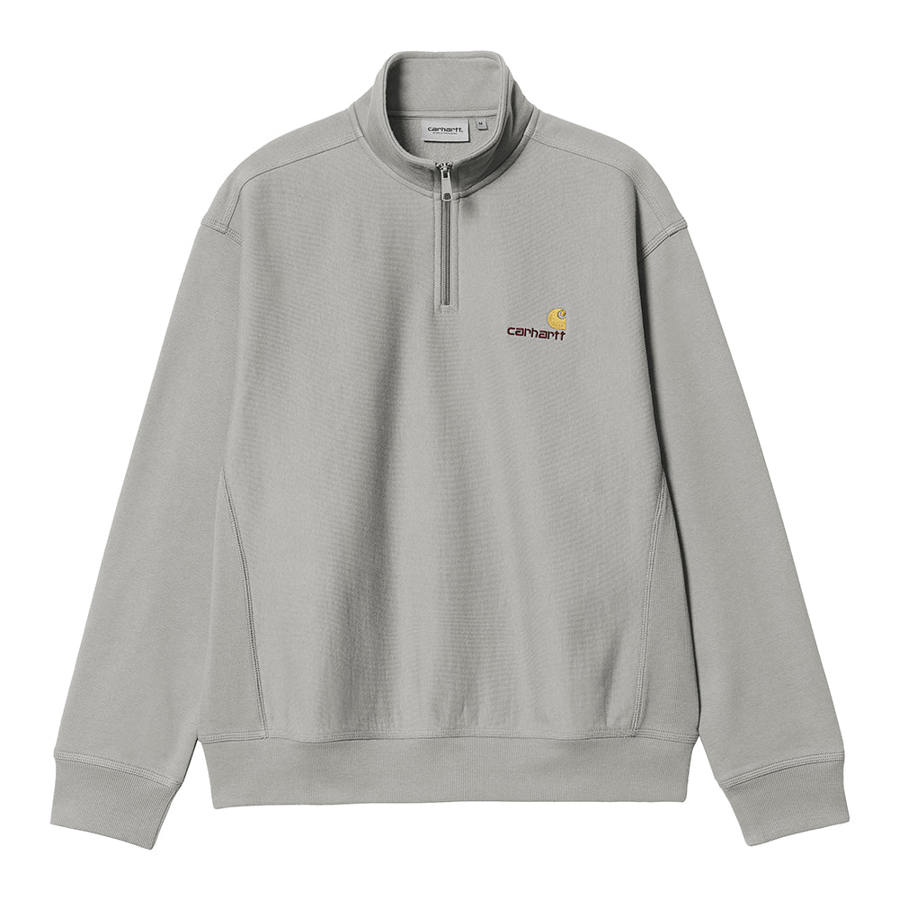 Carhartt WIP Half Zip American Script Sweatshirt - Marengo