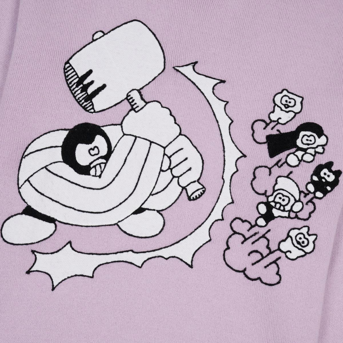 Brain Dead Hammer Sweater - Lilac