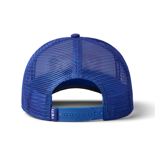 YETI American Logo Badge Trucker - Blue White