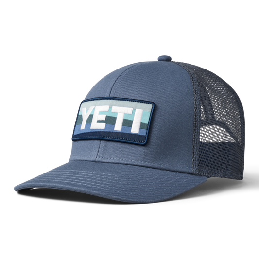 YETI Sunrise Badge Trucker - Deep Blue