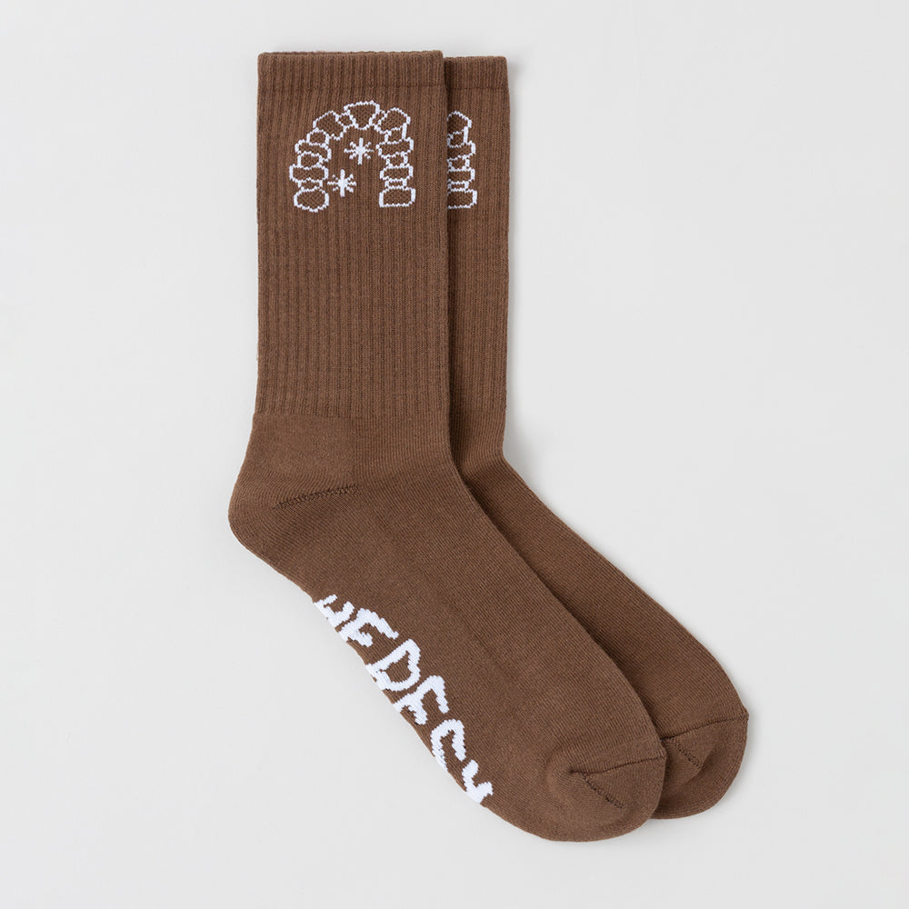 Heresy Arch Socks - Brown