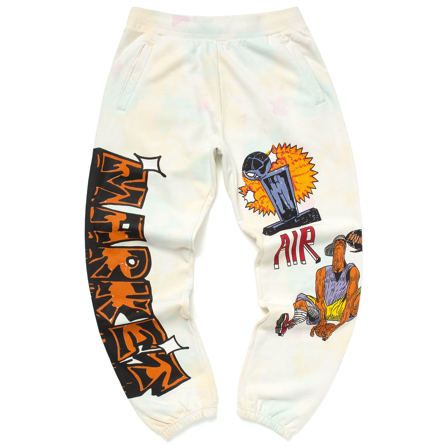 MARKET HNNNG Tie Dye Sweatpants - Perry Twinkle