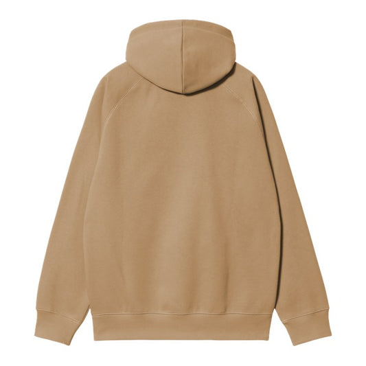 Carhartt WIP Hooded Chase Sweat - Peanut Gold