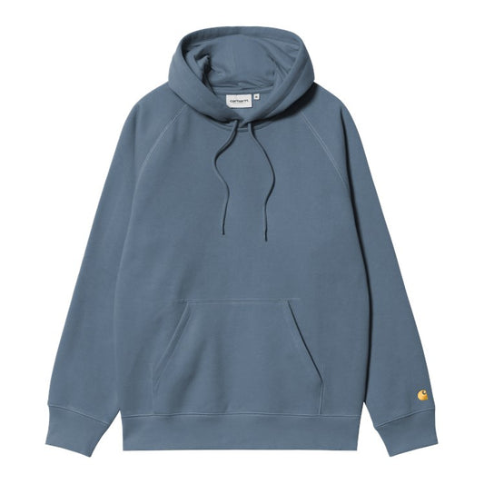 Carhartt WIP Hooded Chase Sweat - Positano Gold