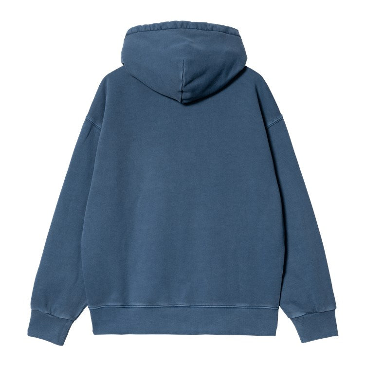 Carhartt WIP Hooded Nelson Sweat - Elder Garment Dyed