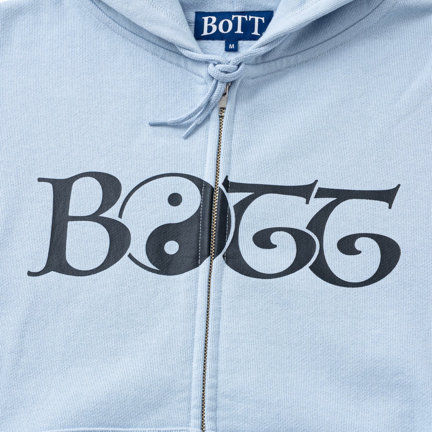 BOTT 2Y Zip Hoodie - Light Blue