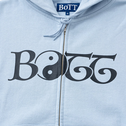 BOTT 2Y Zip Hoodie - Light Blue