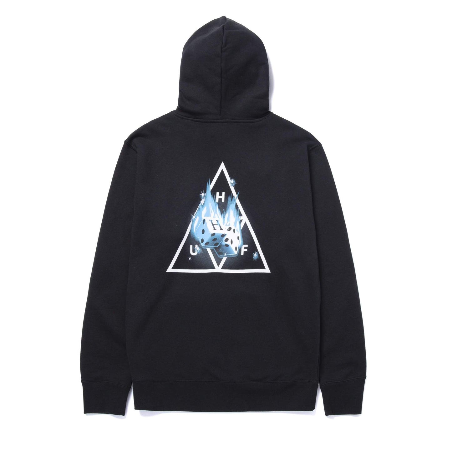 HUF Hot Dice Triple Triangle Hoodie - Black