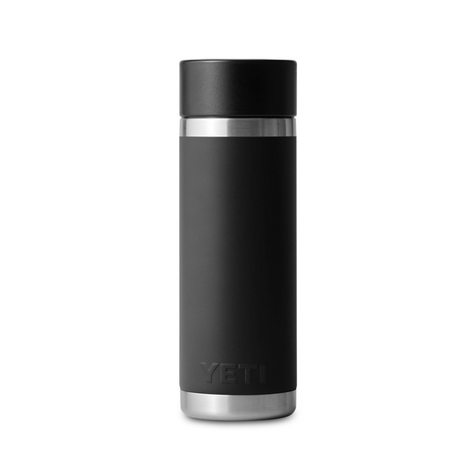 YETI Rambler 18oz Bottle With Hotshot Cap - Black