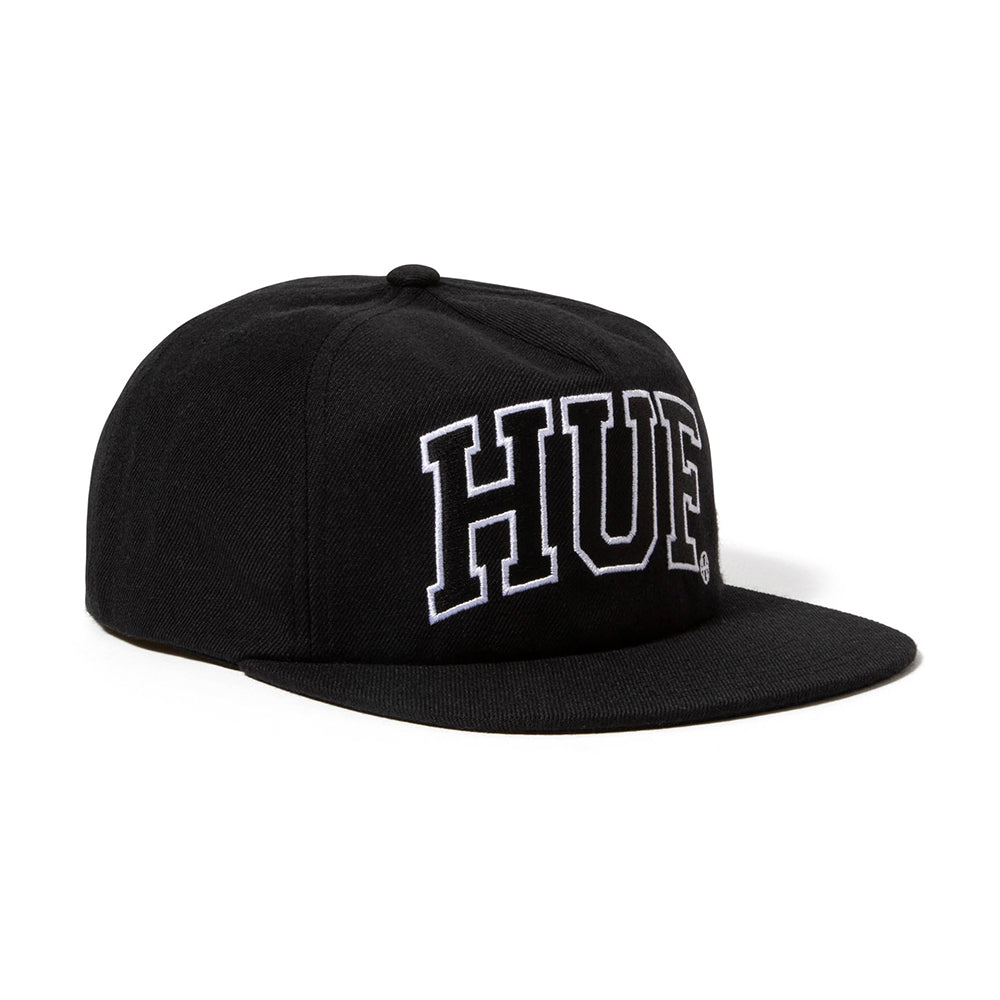 HUF Arch Logo Snapback - Black