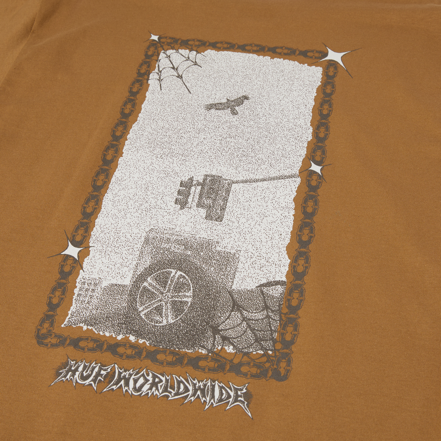 HUF Car Club S/S Tee - Camel