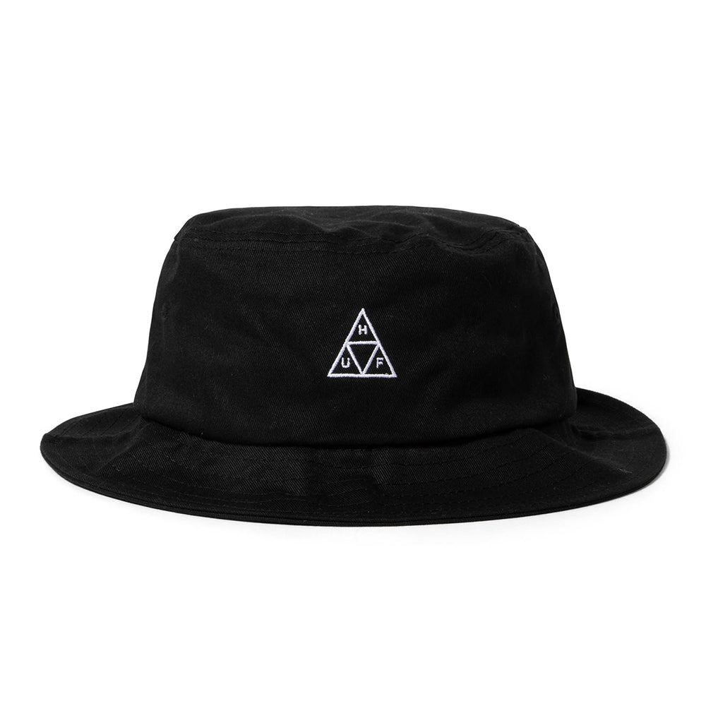 HUF Set Triple Triangle Bucket Hat - Black