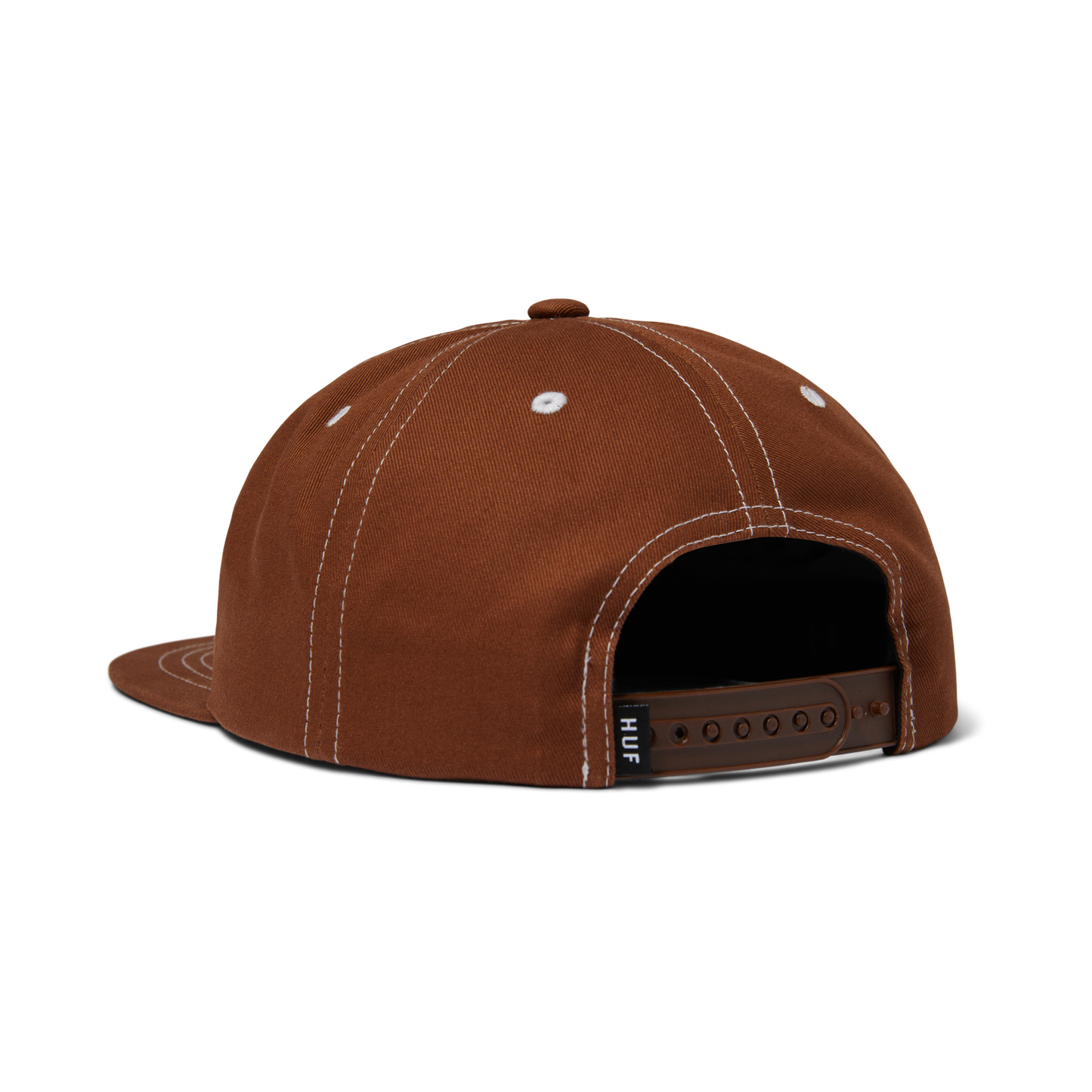 HUF Set TT Snapback - Light Brown White