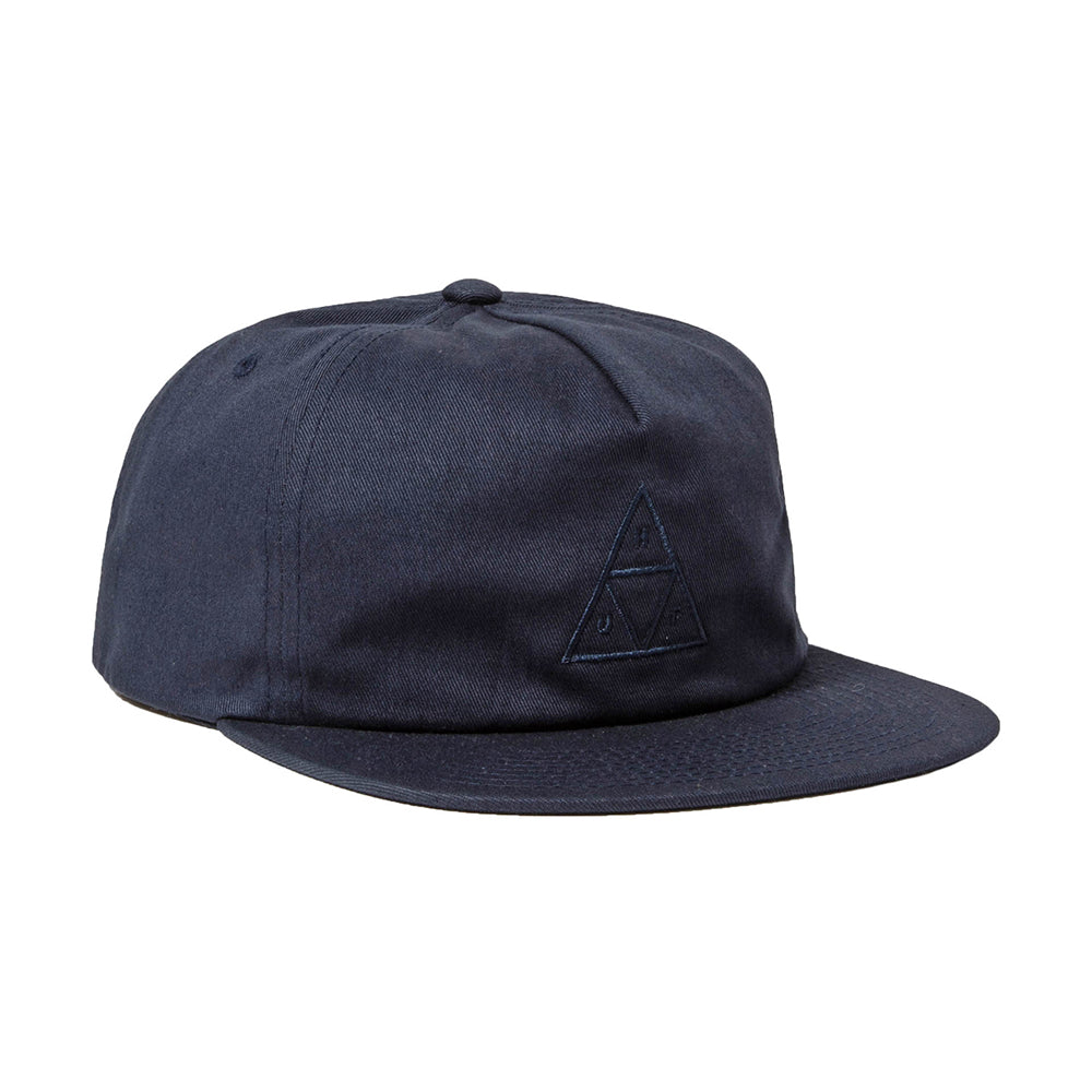 HUF Set Triple Triangle Snapback - Navy