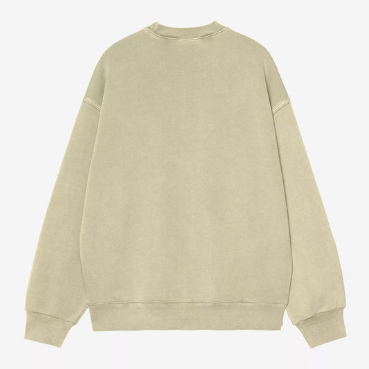 Carhartt WIP Nelson Sweatshirt - Gentle Green Gd