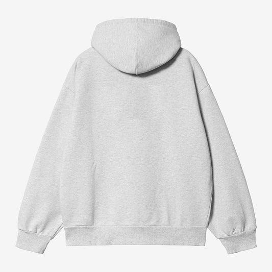 Carhartt WIP Hooded Carhartt Sweatshirt - Ash Heather Cozy Purple