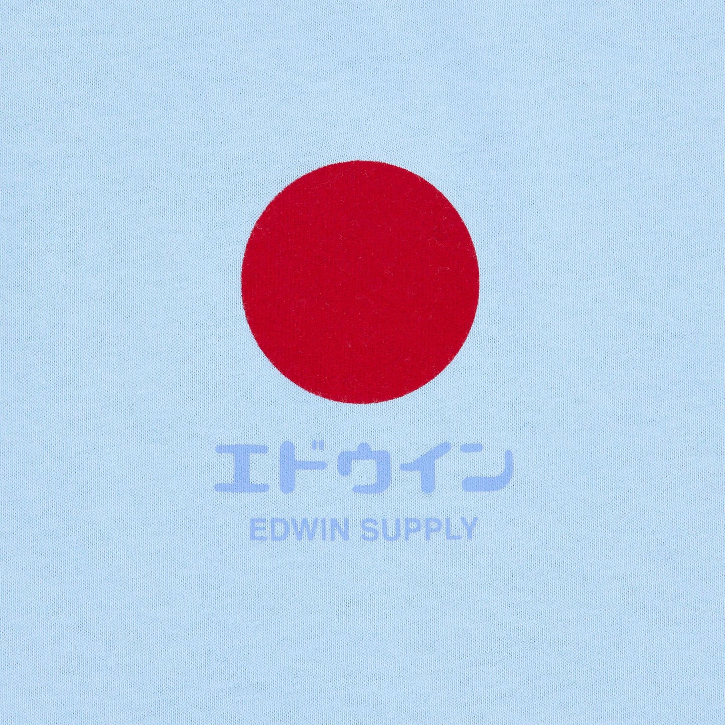 Edwin Japanese Sun Supply T-Shirt - Maritime Blue
