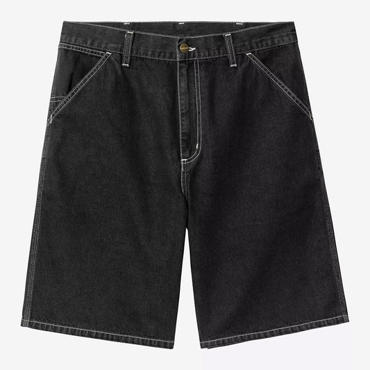 Carhartt WIP Simple Short - Black Stonewashed