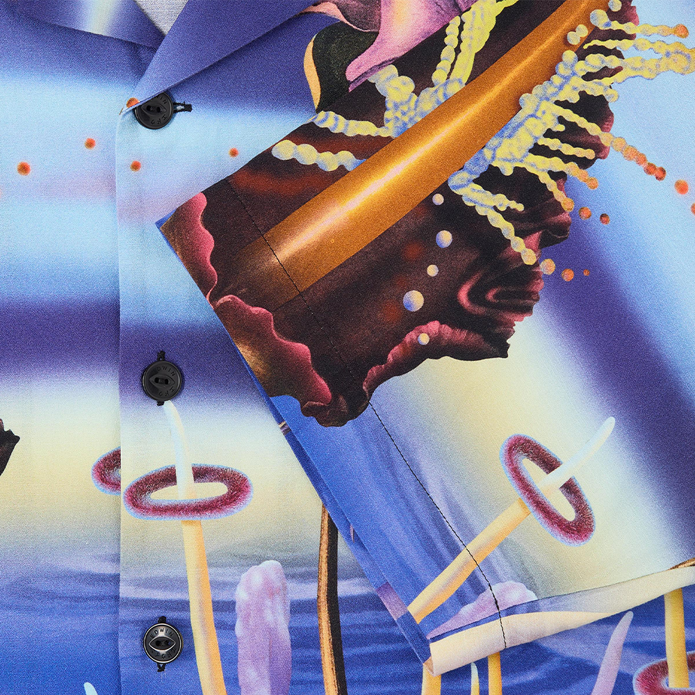 Edwin Temple Of Flora S/S Shirt - Multi