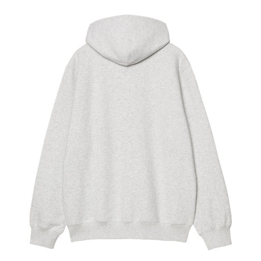 Carhartt WIP Hooded Wild Dog Sweat - Ash Heather