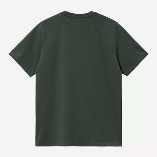 Carhartt WIP S/S Script T-Shirt - Dark Scarab Palisander